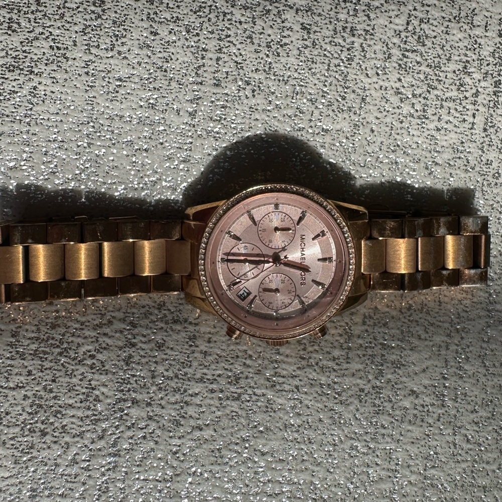 Michael Kors Rose Gold Watch